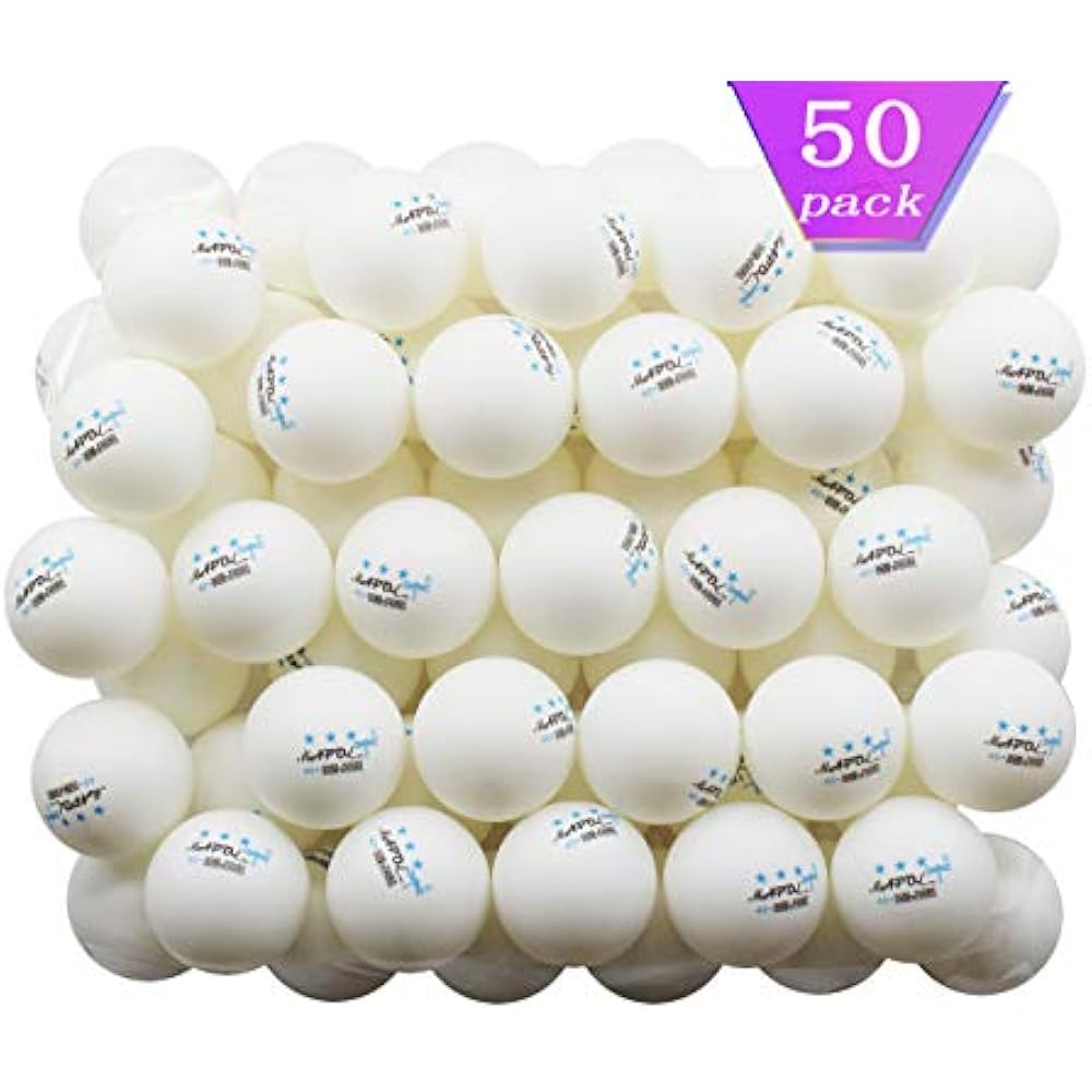 50 Balls White 3Star Table Tennis Premium Training Ping Pong Sports & eBay