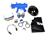 Maxx Action Swat Team Deluxe Costume Dress-Up Play Set (11-Piece)