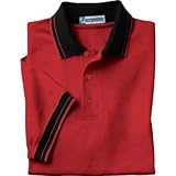 Ash City Men's Pique Polo With Textured Stripe Trim