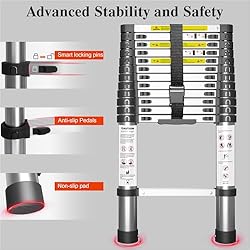 Telescoping Ladder Extension Telescopic Collapsible