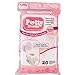 Toilet Seat Covers- Disposable XL Potty Seat Covers, Individually Wrapped by Potty Shields - Extra-Large, No Slip (Floral- 20 Pack) primary