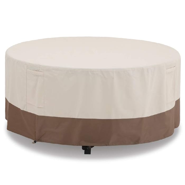 Buy PHI VILLA Patio Round Furniture Set Covers Waterproof, Outdoor