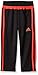 adidas Little Boys' Tiro Pant, Black/Vivid Red, 7