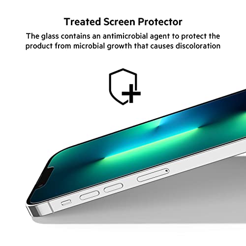 Belkin UltraGlass iPhone 14, iPhone 13 Pro Screen Protector Easy