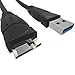 Mediabridge USB 3.0 - Micro-USB to USB Cable (4 Feet) - SuperSpeed A Male to Micro B