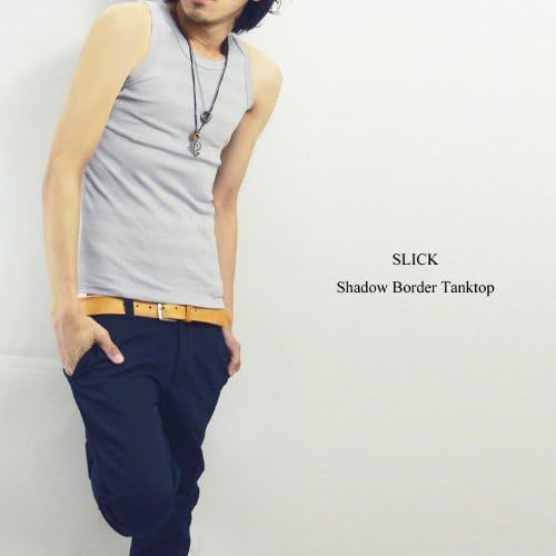 Amazon スリック Slick シャドーボーダータンクトップ 1 701ブラック Tシャツ カットソー 通販