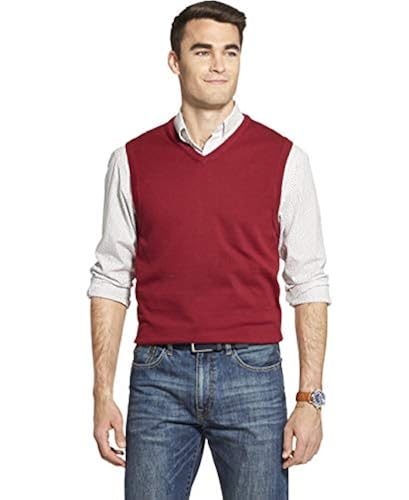IZOD Men's Premium Essentials Solid V 