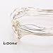 LIDORE Micro LED 20 Orange String Lights with Timer, Battery Operated on 7.87ft Long Silver Color Ultra Thin String Wire