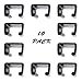 Wisteria Lane 10 PCS Patio Furniture Clips, Wicker Furniture Sectional Sofa Couch Alignment Fasteners Clips Clamps