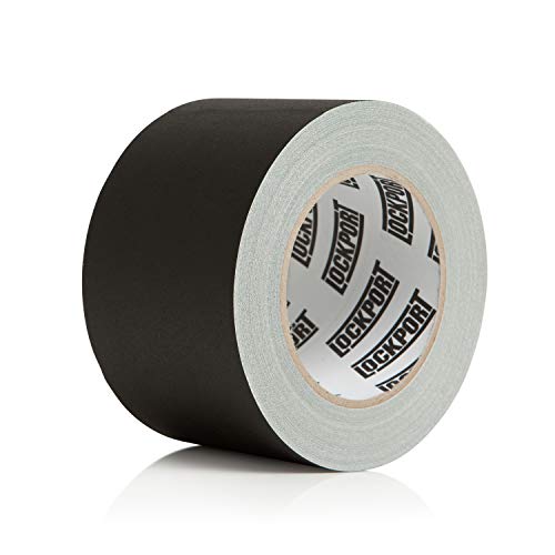 New: 3 Inch Black Gaffers Tape - 2 Pack - 30 Yards and 3 inches Wide Gaff- Bulk Set Gaffer Roll Refills Case. Multi-Pack Matte Cloth Fabric for Stage Sets,Photography, Filming, Production Equipment - Thumbnail 2
