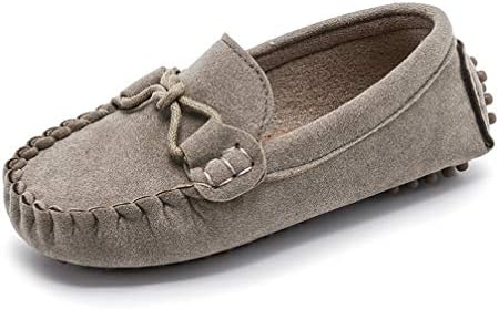 Sisterfashion 子供靴 靴 スリッポン 女の子 スエード フラットシューズ 無地 キッズシューズ 子供用 シューズ 靴