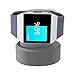 VODKE Fitbit Ionic Charger Charging Stand Accessory Charger Cable, Silicone Charging Dock Station Holder Charging Stand with 1m Cable for Fitbit Ionic Smart Watch, Gray