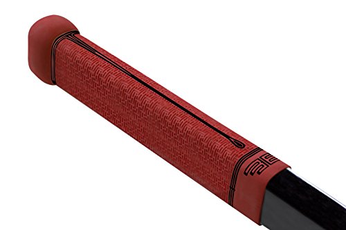 Buttendz Flux Z Hockey Stick Replacement Grip (Red/Black Drip)