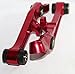 1 Pair Front Lower Control Arms for 2003-2007 350Z Coupe 2D/Convertible 2D 2003-2007 G35 Base Coupe 2D (RED)