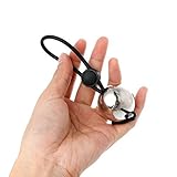 Heavy Metal Ball Ĉǿǿçk Řinĝ Ƥéénǐs Stretcher Ƥéénǐs Ɇ ŘɆction Enlarger Extender Weight Stretcher Ƥéénǐs Řinĝ for Men