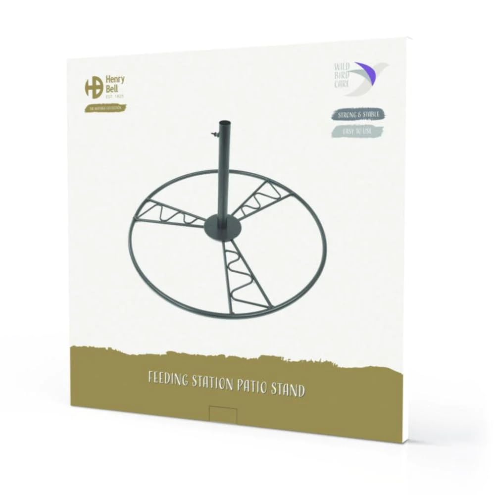 Henry Bell Heritage Feeding Station Patio Stand, 2.94 kg clear