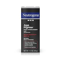 Neutrogena Men Age Fighter Face Moisturizer With Sunscreen Broad Spectrum Spf 15, 1.4 Oz