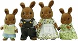 エポック社 シルバニアファミリー ライトブラウンウサギ -Fawn Rabbit Family-