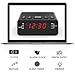 Alarm Clock Radio, Digital Alarm Clock, Clock Radios with AM/FM, Sleep Timer, Dimmer, Snooze, 0.6” Digital LED Display and Battery Backup Function for Bedroom, Office, Table and Desk