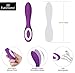 Pure Love G-Spot Silicone Vibrator Purple, Rechargeable, Water-Resistant and Multi Function, Adult Sex Toy