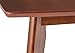 Coaster Home Furnishings - Kersey - Wood - 47-Inch Rectangular Dining Table with Angled Legs, Chestnut Finish, Mid-Century Modern Style - Dining Room & Home Kitchen - Chestnut - 103061