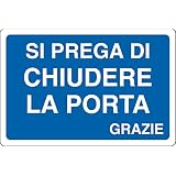 Cartello Alluminio 'CHIUDERE SEMPRE IL CANCELLO' 30x20 Cm - Segnaletica Civile E Privata