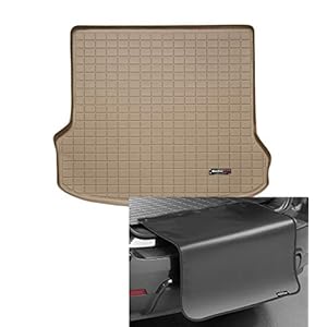 WeatherTech Volvo XC70 2008-16 Kofferbakmatten+Bumper beschermer|Beige