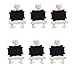 Megrocle 6 Pack Mini Framed Chalkboard Place Cards with Easel for Weddings and Parties, Graduation Party Supplies, Message Board Signs