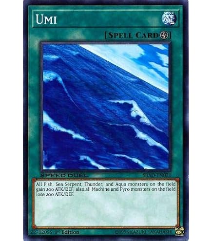 Amazon.com: Yu-Gi-Oh! - A Legendary Ocean (SDRE-EN024) - Structure Deck:  Realm of The Sea Emperor - 1st Edition
