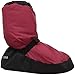 BLOCH Women's Warm UP Bootie Dance Shoe, Polyester/Nylon Upper Material with Velcro Strap, Exceptional Warmth, PVC Outsole, High Durability, Superior Fit, Flexibility