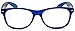 Specs retro 80's Vintage Reading Glasses (Matte Blue and Black/Red Gradient) +1.25 2-Pack