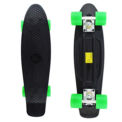 Skateboards Mini Cruiser 22 inch Retro Boy Kids First Skateboard for