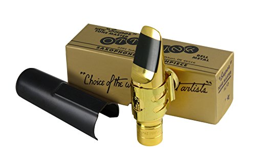 Ottolink OLMAS8 Metal Alto Saxophone Mouthpiece, 8 Size