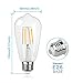 Antique LED Bulb, 4W (40W Equivalent) ST58 Vintage Edison Light Bulb LED Lighting, 470 Lumen Warm White 2700K E26 Base, Pack of 6