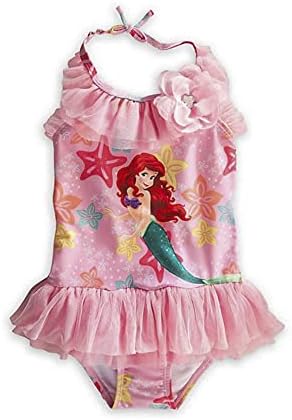 キッズ 水着 女の子 オールインワン ワンピース 子供用 人魚姫 アリエル プリンセス スイムウェア 裏地付き キュート かわいい おしゃれ こども 女児 ガールズ 女子 水遊び プール ピンク Parapentefamily Com