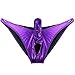 YiZYiF Mens Leather Look Bikinis Swimwear Long Pouch with Scrotum Hole Underwear Purple X-Large