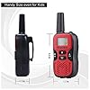 Amanico-Kids-Walkie-Talkies-22-Channel-FRSGMRS-2-Way-Radio-2-miles-up-to-37-Miles-UHF-Handheld-Smart-Mini-Size-33-In-Length-for-girls-boys-Kids-Children-Teens-1-Pair-Red Amanico-Kids-Walkie-Talkies-22-Channel-FRSGMRS-2-Way-Radio-2-miles-up-to-37-Miles-UHF-Handheld-Smart-Mini-Size-33-In-Length-for-girls-boys-Kids-Children-Teens-1-Pair-Red