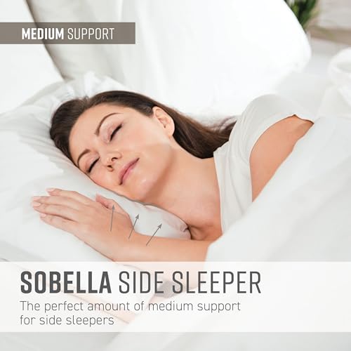 Sobel Westex Hotel Sobella Bed Pillow for Sleeping Side Sleeper
