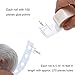 Tatuo Balloon Arch Kit Balloon Garland Decorating Strip Kit 2 Rolls Balloon Tape Strips with 2 Rolls Balloon Glue Points Stickers