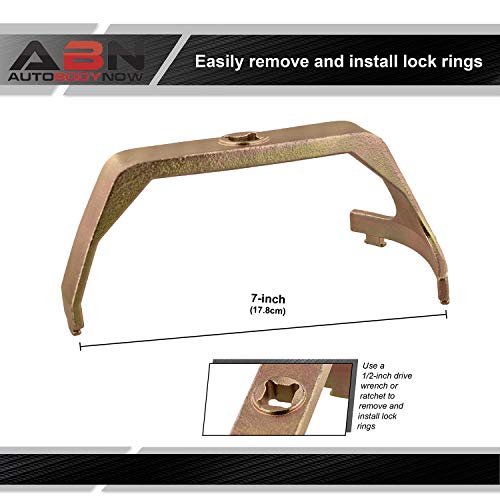 ABN Universal Fuel Pump Removal Tool Fuel Tank Lock Ring Tool
