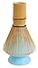 Umami Matcha Whisk Set | Matcha Bamboo Whisk (Chasen) & Blue Ceramic Matcha Whisk Holder | 100 Tine Matcha Tea Wisk & Stand | Ceremonial Matcha Tea Set | Starter Matcha Kit For Japanese Tea Ceremony
