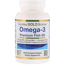 California Gold Nutrition Omega-3 Premium Fish Oil