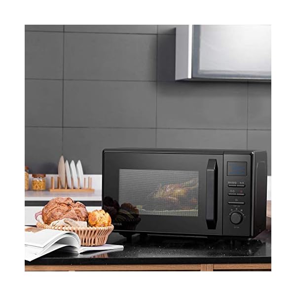 Toshiba-950-W-25-Litre-Microwave-Oven-with-Upgraded-Easy-Clean-Enamel-Cavity-Position-Memory-Turntable-Convection-2250-W-Crispy-Grill-1150-W-Black-MW2-AC25TFBK Toshiba 950w 25L Microwave Oven with Upgraded Easy Clean Enamel Cavity, Position Memory Turntable, Convection 2250w…