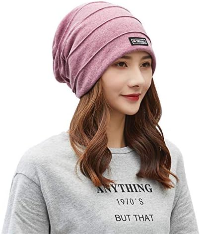Wonderbabe ニット帽 レディース 暖かい 医療用帽子 秋冬 ニットキャップ メンズ 無地 柔らかい 綿 ケア帽子 ストレッチ性抜群 室内用 出かけ用 男女兼用 全5色