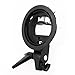 PRO Godox S-type S-EC Speedlite Bracket Holder for Elinchrom Mount Speedlite Flash Snoot Softbox