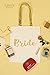 Ling's moment Gold Bride Tote Bag Bride Travel Handbags Wallets - Gold Leather Handles, Interior Pocket Cotton Canvas Gift Bag for Bride Bride To Be Bridal Shower Wedding Planning Bag