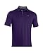 Under Armour Mens UA Leaderboard Polo Large Purple