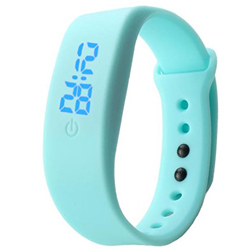 LED Watch, Joberry Digital Kids Watches Wristwatch Fashion Sport Wrist Watch Bracelet (Mint Green)