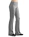 Lock and Love WB961 Womens Slim-Fit Bootleg Yoga Pants M Heather_Grey