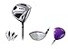 Premium Lightweight Ladies Golf Club Set Right Hand - Cherry Pink Purple, Standard, Petite, Tall, Clubs with Lady Flex